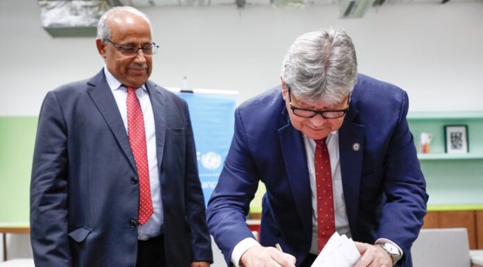 João Azevêdo assina memorando com o Unicef para fortalecer políticas públicas destinadas a crianças e adolescentes do Nordeste