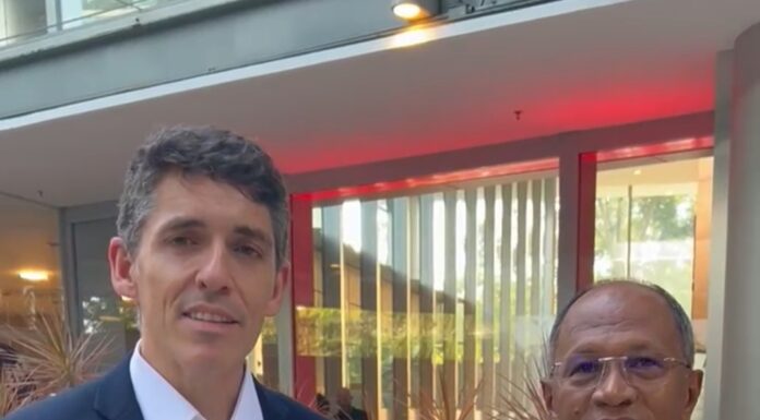 Em São Paulo, Marinaldo faz visita de cortesia ao presidente da Alpargatas