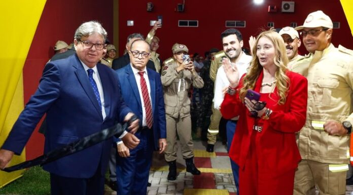 João Azevêdo entrega Centro de Treinamento do Corpo de Bombeiros e destaca investimentos na qualificação das Forças de Segurança