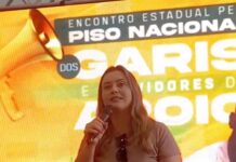 Vereadora Waléria Assunção defende os garis