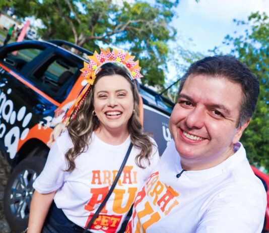 Waléria Assunção e Diego Tavares realizam adesivaço nesta sexta-feira em Campina Grande